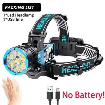 ANTEAM 2025 налобный фонарь черный