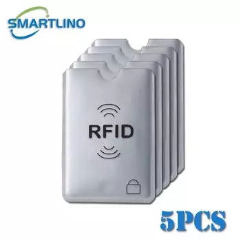 Анти-сканирующий карман для карт winfeng 5/10/20 шт.