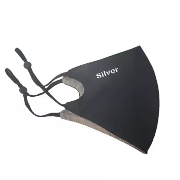 Антибактериальная Пылезащитная Защитная Проводящая серебряная волоконная защитная маска для лица с защитой от излучения модная