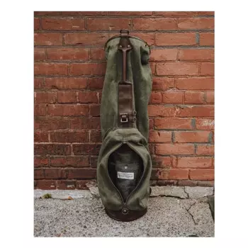 Античная кожаная и вощеная Холщовая Сумка для гольфа