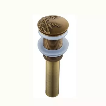 Античная латунная раковина со сливом DONYUMMYJO