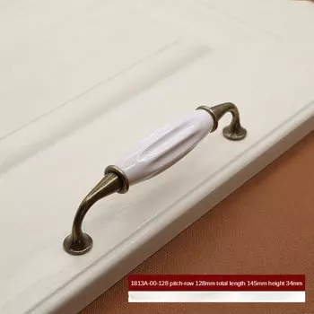 Античные бронзовые керамические ручки для шкафов
