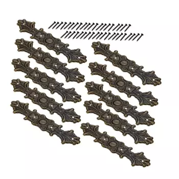 Античные бронзовые угловые кронштейны SVVTOON 10 шт.