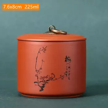 Антикварные пурпурные глиняные чайные кадки JINGDE TEA SET