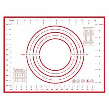 Антипригарный силиконовый коврик для выпечки MOONBIFFY