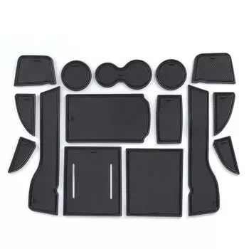 Антискользящий коврик ZUNDUO для кружки и ворот для Honda Civic 2022, 11th, аксессуары, резиновая подставка, нескользящая подставка, автомобильная наклейка