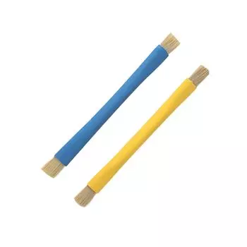 Антистатическая щетка с двойной головкой, изоляционная жесткая щетка для очистки пыли, набор инструментов для ремонта, мобильный телефон, печатная плата BGA SMD, материнская плата