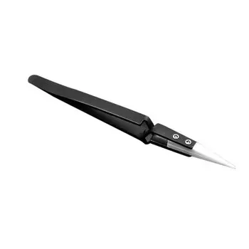 Антистатические керамические пинцеты из нержавеющей стали промышленные керамические пинцеты антимагнитные антикислотные прецизионные пинцеты ремонтные инструменты