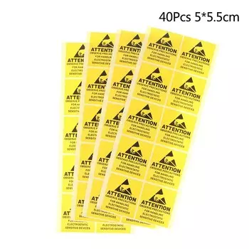 Антистатические наклейки KOQZM 40 шт