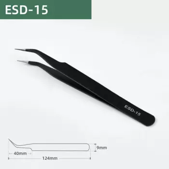 Антистатические пинцеты BSIDE из нержавеющей стали