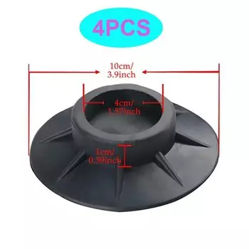 Антивибрационные подушечки для ног, демпферы для стиральной машины, резиновые ножки, сушилка, подставка для холодильника, фиксированные антивибрационные подушечки для ножек стиральной машины