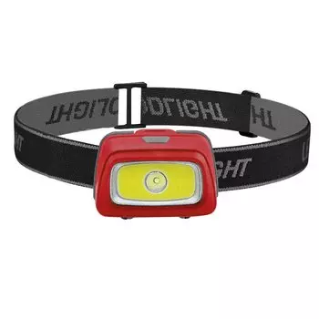 ANYIGEDEJU налобный фонарь COB+XPE красный/черный