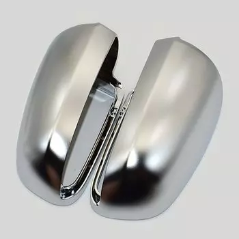 Anzulwang матовая хромированная крышка зеркала заднего вида, крышка бокового зеркала S Line для Audi A4 B6 B7 A6 (2003-2007) S4