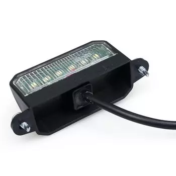 AOHEWEI 2x водонепроницаемые 6 светодиодов, фонари номерного знака, задние фонари с номером прицепа, 12-24 В для лодок, грузовиков, грузовиков, караванов