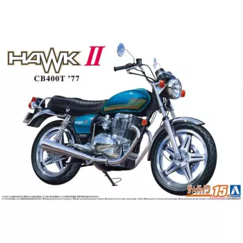 Aoshin 06265 1/12 CB400T HAWK-II '77 мотоцикл Спорт ручной работы мотоцикл хобби игрушка пластиковая модель комплект для сборки