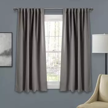 AOSIDI однотонные blackout шторы из полиэстера