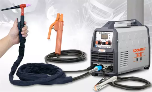 Аппарат для аргоновой/дуговой сварки, 7700 Вт, 2 в 1