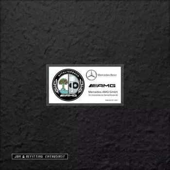 Apple tree AMG JDM статические автомобильные наклейки для Mercedes Benz AMG W206 W204 W205 W212 W213 W221 W222 W223 W251 W464 W240 W211 GLE