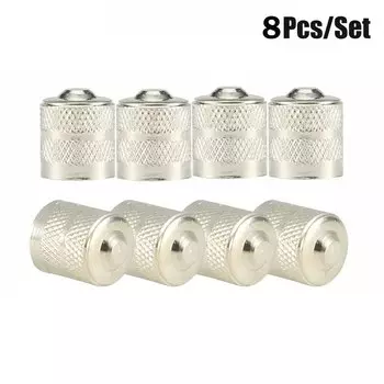 AQTQAQ 4/8 шт./лот, медная крышка воздушного клапана для автомобиля, грузовика, мотоцикла, велосипеда, стержня колеса