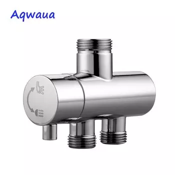 Aqwaua Смеситель для душа 3-х функциональный хромированный