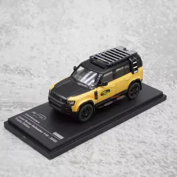 Ар в масштабе 1:64, литой под давлением сплав Land Rover Defender 110, игрушки для мальчиков, модель автомобиля, классика, ностальгия, подарки для взрослых, сувенир, статический дисплей