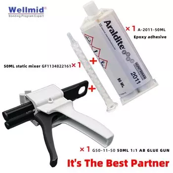 Araldite 2011 двухкомпонентный эпоксидный клей 50 мл