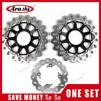 Arashi 1 комплект CNC плавающие Передние Задние тормозные диски роторы для HONDA CBR1000RR CBR 1000 RR 2008 2009 2010 2011 2012 2013 2014 2015