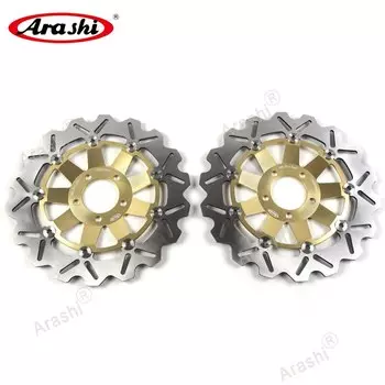 ARASHI ZX6R NINJA 600 1995-2001 Плавающий передний тормозной диск с ЧПУ Тормозной диск для KAWASAKI ZX-6R ZX 6R 1996 1997 1998 1999