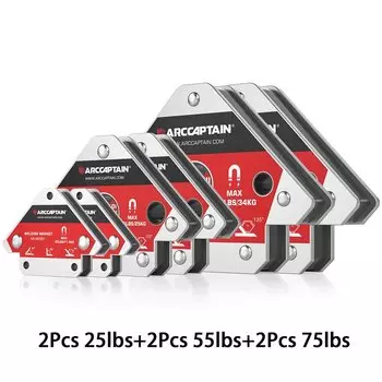 ARCCAPTAIN Сварочные магниты 2 шт.