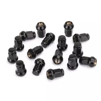 Areyourshop 16 шт. черные колесные гайки 3/8 "24 конические для Polaris Ranger RZR 4 XP Sportsman аксессуары для мотоциклов часть