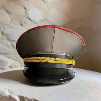 Армейский зеленый HongLuan, красный край, темно-синяя кепка для вечеринки, украшение, простой классический стиль, армейские аксессуары, военная кепка, украшения для ролевых игр