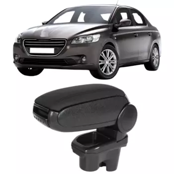 Подлокотник, подлокотник, центральная консоль, черный кожаный подлокотник для Peugeot 301 / Citroen C-Elysse 2012-2017, оригинальный подходит для салона автомобиля, аксессуары, отделка деталей