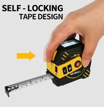 ARTBULL Многофункциональный лазерный дальномер 2 в 1 80м