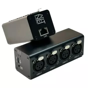 ArtNet 2048 4-портовый двунаправленный разъем ArtNet/ Стандартный DMX512 USB RJ45 сетевой разъем работает с Sulite/DMX LAN512 Madrix