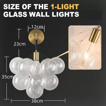 Artpad Настенные светильники со стеклянными шарами