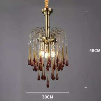 Artpad Ретро французская ветка хрустальная люстра