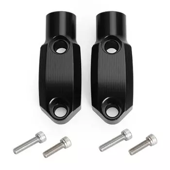 Artudatech CNC алюминиевый 7/8 "22 мм передний главный цилиндр зажим 10 мм зеркало крепление адаптер аксессуары для мотоциклов