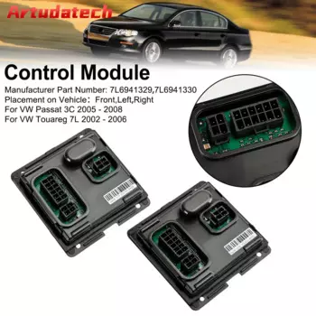 Artudatech левая и правая фара AFS, угловой модуль 7L6941329 7L6941330 для VW Passat