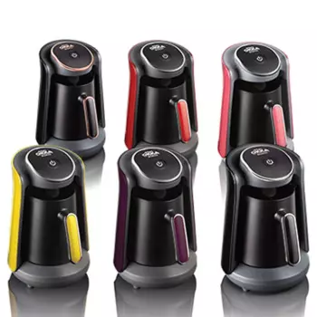 Arzum | Turkish Coffee Machine | 4 Cup Capacity | Sound Alert System | Power 480 W | EU Plug | Made in Turkey | Gift | coffee maker espresso machine coffee machine automatic turkish coffee кофемашина