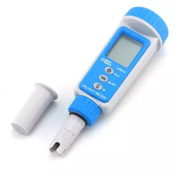 AS8012 водонепроницаемый Ip67 тестер солености диапазон 999 Ppt 100 Ppm цифровой измеритель морской воды