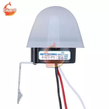 AS-20 DC 12V AC 110V 220V водонепроницаемый переключатель управления освещением 50-60Hz 10A фото управление переключатель датчика для уличного освещения