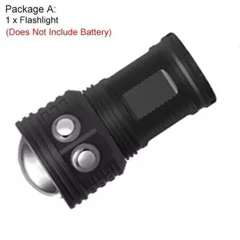 Asafee DRC01 COB LED 6000LM 80M Фонарик для подводного дайвинга Белый Красный Синий 80 ° Свет 500M Водонепроницаемый фонарь IPX8