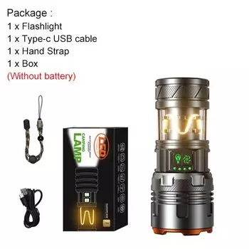 Asafee G580/G590 50 Вт алюминиевый фонарик 9 режимов