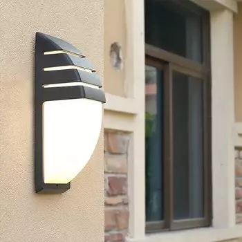 ASANZUO Наружные светодиодные настенные лампы IP65 черный/серый/кофейный 7Вт