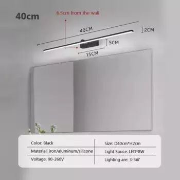 ASCELINA Настенный светильник LED черный