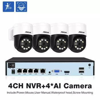 ASECAM C-RU8885 PTZ система видеонаблюдения