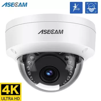 ASECAM C-RU DOME 8MP 4K видеонаблюдение