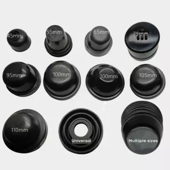 ASLENT 1 шт. автомобильные светодиодные фары пылезащитный чехол водостойкий HID ксеноновая лампа резиновый герметик крышка фары 70 мм 80 мм 90 мм 100 мм 105 мм