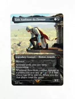 Assassin's Creed (ACR) holo TCG Волшебная игра-карточная игра Черный Прокси высшего качества Игральные карты Настольная игра Коллекционные карты Прокси