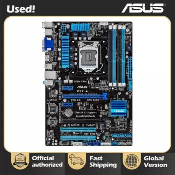 ASUS Z77-A десктопная материнская плата Z77 Socket LGA 1155 i3 i5 i7 DDR3 32G ATX UEFI BIOS материнская плата
